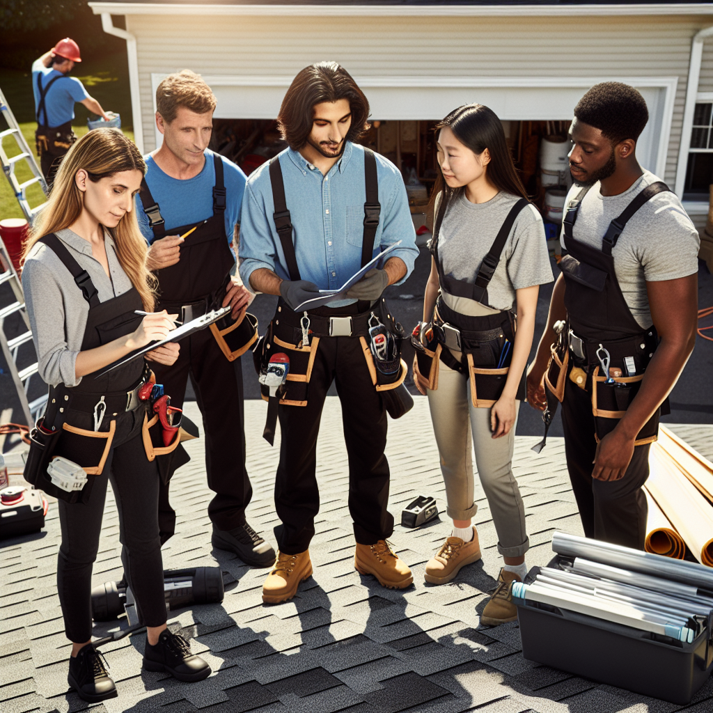 High-quality residential roofing service and customer satisfaction